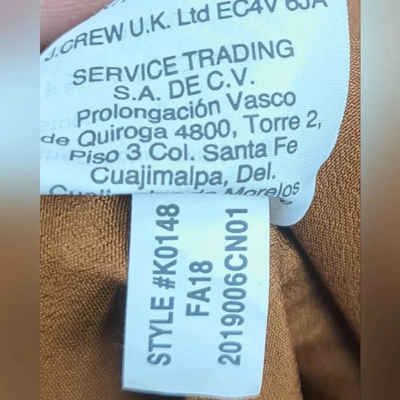 NWT J. Crew True Wrap Lined Dress in  Drapey Velvet Leopard Print Midi Size 00 - Picture 13 of 16